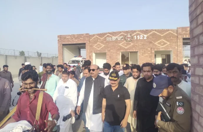 ریسکیو 1122 جھنگ کے ٹاؤن اسٹیشن حویلی بہادر شاہ کا باقاعدہ افتتاح کردیا گیا،