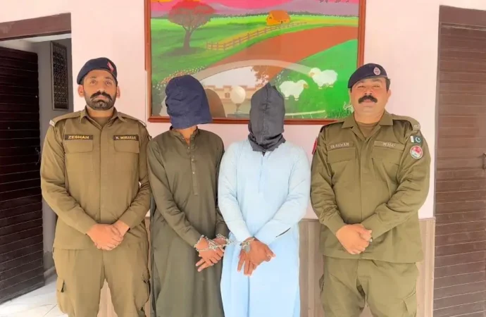 معمولی خاندانی تنازعے میں بہنوئی کے بھائی کا قتل، دونوں نامزد ملزمان گرفتار