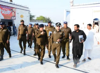 شاہ جیونہ عرس کیلئے فول پروف سکیورٹی پلان تیار، 827 پولیس اہلکار تعینات