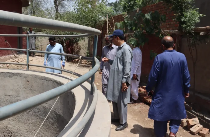 عیدالاضحیٰ پر سیوریج نظام کو فعال رکھنے کے لیے واسا جھنگ متحرک، ایم ڈی سید صولت رضا شاہ کا ڈسپوزل اسٹیشنز کا دورہ