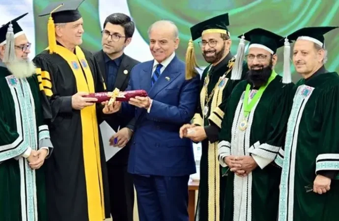 ایرانی صدر کو صحت کے شعبے میں خدمات پر اعزازی فیلوشپ تفویض