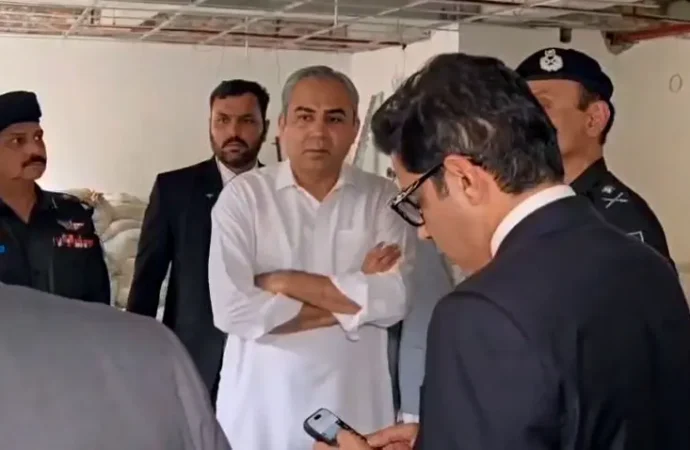 وزیر داخلہ محسن نقوی کا نیشنل پولیس اکیڈمی اسلام آباد کا دورہ
