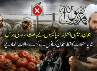 پاکستان کے ساتھ تجارتی راستوں کی بندش سے افغان کسانوں کو مالی بحران کا سامنا