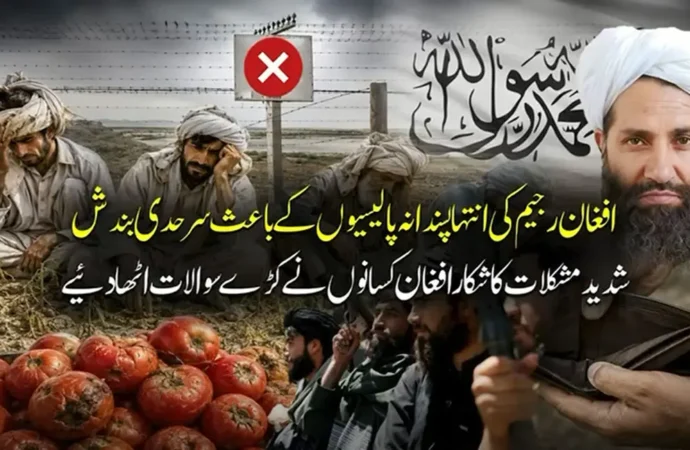 پاکستان کے ساتھ تجارتی راستوں کی بندش سے افغان کسانوں کو مالی بحران کا سامنا