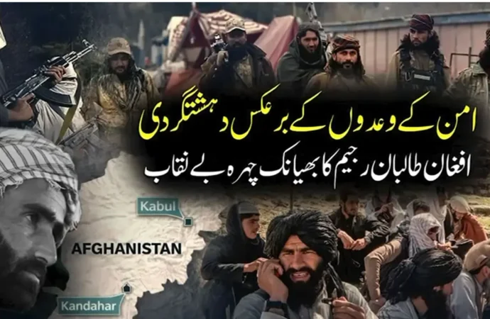 امن کے وعدوں کے برعکس دہشتگردی،افغان طالبان رجیم کا بھیانک چہرہ بے نقاب