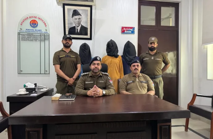 عیشال فاطمہ کیس پولیس نے تین ملزمان خلیل الرحمن،عمیس اور محمد حسن کو گرفتار کرلیا