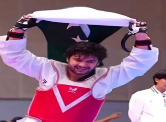 احسان محسود نے تائیکوانڈو چمپئن شپ میں سونے کا تمغہ جیت لیا