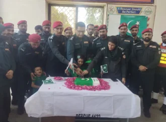 پنجاب ایمرجنسی سروس ریسکیو 1122 جھنگ کے زیرِ اہتمام جشنِ آزادی کی پروقار تقریب
