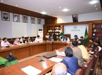 ڈپٹی کمشنر بابر صاحب دین کی زیر صدارت ڈسٹرکٹ کوالٹی کنٹرول بورڈ کا اجلاس منعقد ہوا