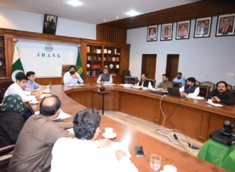 ڈپٹی کمشنر بابر صاحب دین کی زیر صدارت ڈسٹرکٹ کوالٹی کنٹرول بورڈ کا اجلاس