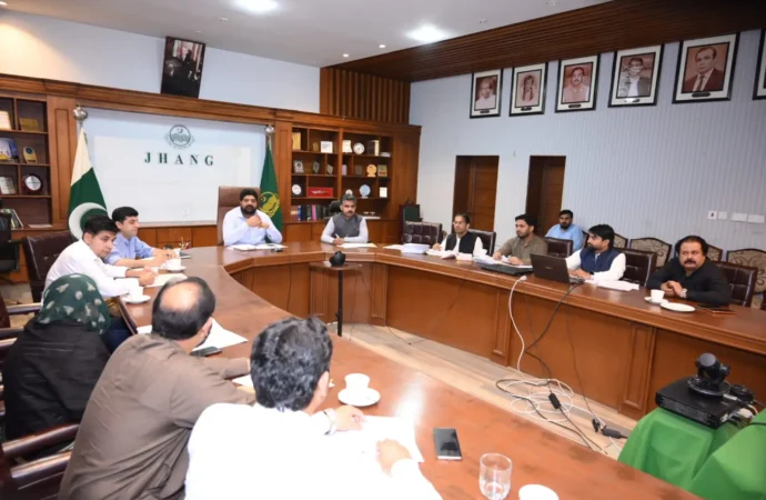 ڈپٹی کمشنر بابر صاحب دین کی زیر صدارت ڈسٹرکٹ کوالٹی کنٹرول بورڈ کا اجلاس