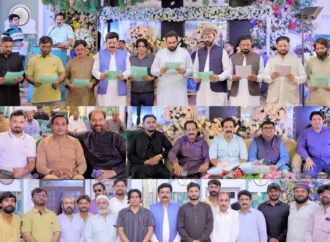 جھنگ ویڈیو اینڈ فوٹوگرافر ایسوسی ایشن کے نومنتخب عہدیداران کی پروقار تقریبِ حلف برداری