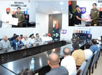 اقلیتوں کے قومی دن پر جھنگ پولیس کا مساوی حقوق اور تحفظ یقینی بنانے کے عزم کا اظہار، تعلیم و صحت کی سہولیات کے لیے ایم او یوز پر دستخط