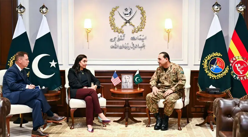 امریکہ کی علاقائی امن کے لیے پاکستان کی خدمات کی تعریف