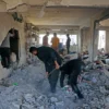 غزہ کے مختلف علاقوں پر اسرائیلی فضائی حملوں میں مزید پانچ فلسطینی شہید