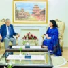 نائب وزیراعظم کا نیپالی سفارتخانے کا دورہ، سیلاب متاثرین سے اظہار تعزیت