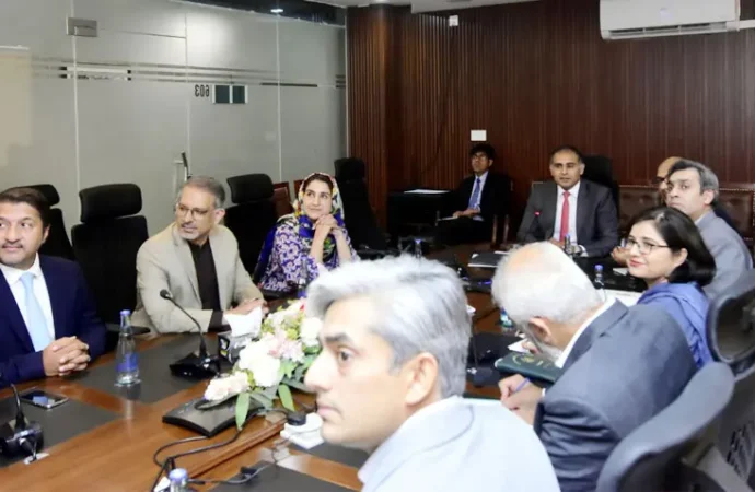 وزیرِ مملکت بلال اظہر کیانی کی زیرِ صدارت کیش لیس معیشت پر اعلیٰ سطحی جائزہ اجلاس