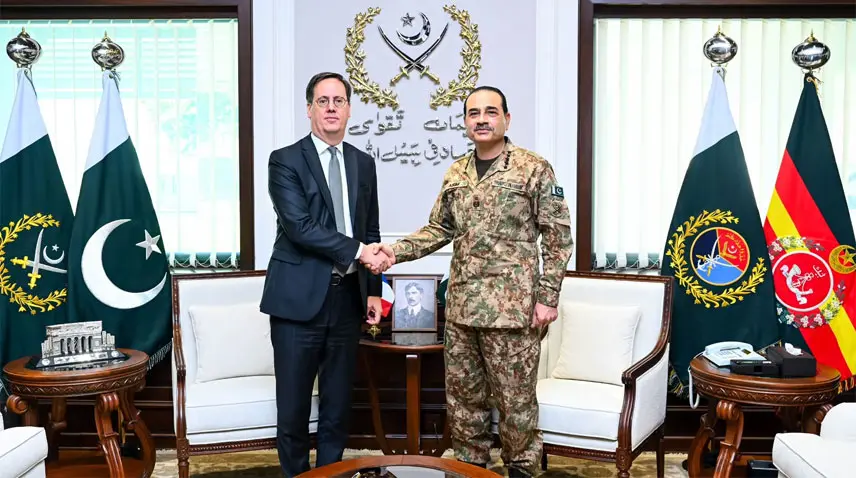 فرانس نے علاقائی امن و استحکام کے فروغ کے لیے پاکستان کی کوششوں کو سراہا