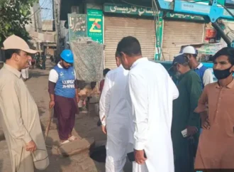 ایڈیشنل ڈپٹی کمشنر جنرل عامر محمود اور مینیجنگ ڈائریکٹر واسا جھنگ سید صولت رضا کا شہر بھر میں جاری ڈی سلٹنگ آپریشن کا دورہ