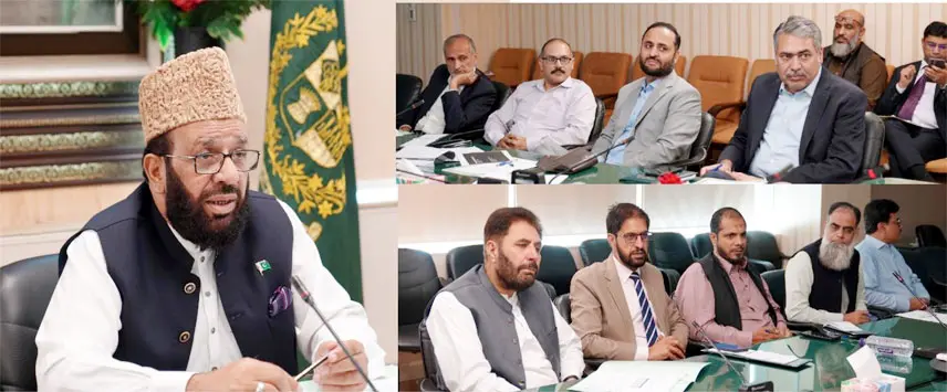 سردار محمد یوسف کی عازمین حج کو سہولیات کی فراہمی کے انتظامات مکمل کرنے کی ہدایت