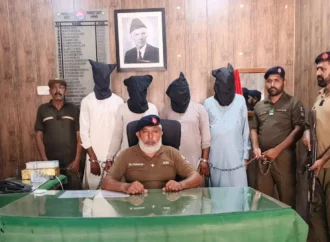 جھنگ میں خواتین و بچوں کو ہراساں کرنے اور اسلحہ کی نمائش کے خلاف کریک ڈاؤن، 4 ملزمان گرفتار