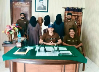 بدمعاش کلچر کے خلاف پولیس کا کریک ڈاؤن، کوٹ شاکر پولیس نے 4 ملزمان کو اسلحہ سمیت گرفتار کرلیا