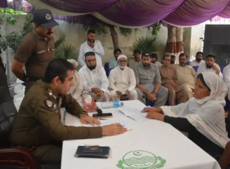 ڈی پی او جھنگ ساجد حسین کی تھانہ سیٹلائٹ ٹاؤن اورتھانہ سٹی میں کھلی کچہریاں، 72 شہریوں کی شکایات پر فوری احکامات