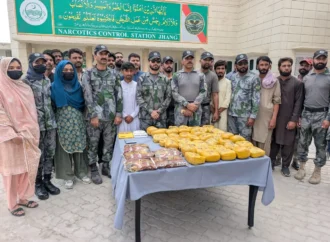 جھنگ میں انٹی نارکوٹکس پنجاب کی بڑی کارروائی، 49 کلو چرس اور 6 کلو افیون برآمد، ملزم گرفتار