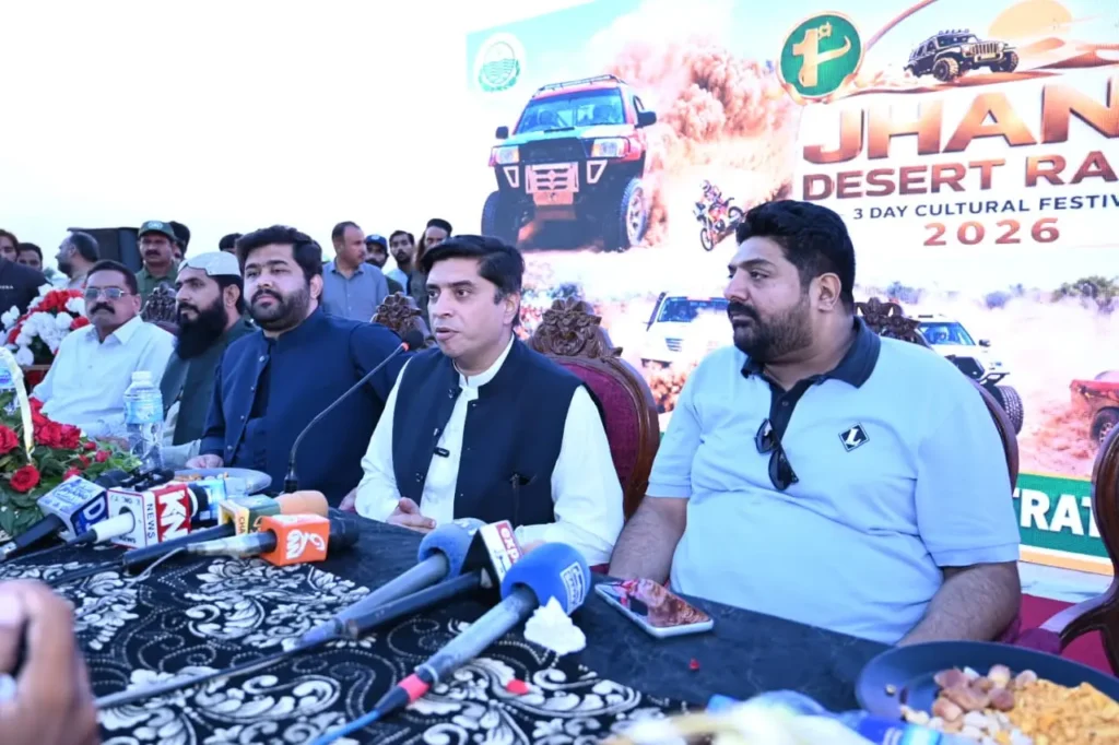 پہلی تاریخی جھنگ ڈیزرٹ ریلی و تین روزہ ثقافتی فیسٹیول,11,10,9 اکتوبر رحمت آباد، تحصیل اٹھارہ ہزاری میں ہوگی