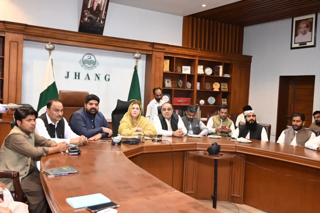 سابق ممبر صوبائی اسمبلی راشدہ یعقوب شیخ کی زیر صدارت ڈسٹرکٹ کوآرڈینیشن کمیٹی کا اہم اجلاس