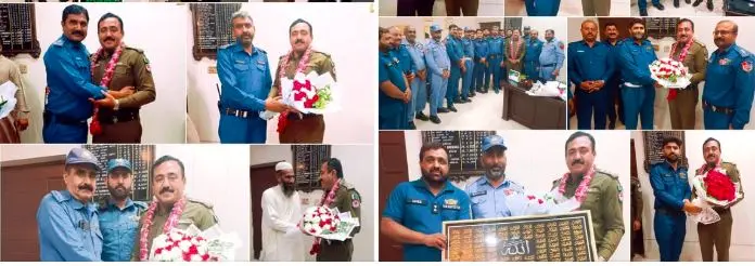 جھنگ: ڈسٹرکٹ ٹریفک آفیسر سعید اختر دھولکہ کے اعزاز میں الوداعی تقریب، ٹریفک پولیس افسران و اہلکاروں کی جانب سے خدمات کو خراجِ تحسین