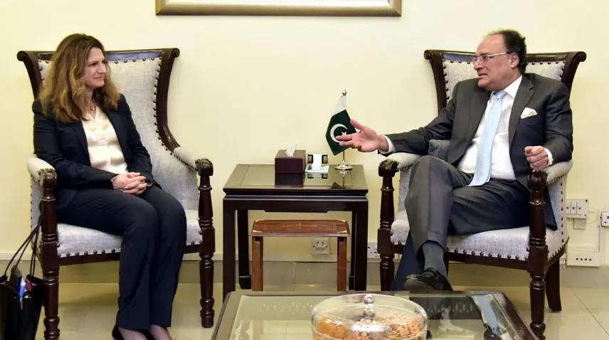 پاکستان اور آئی ایم ایف کے درمیان ایک ارب بیس کروڑ ڈالر قسط کیلئے سٹاف لیول معاہدہ