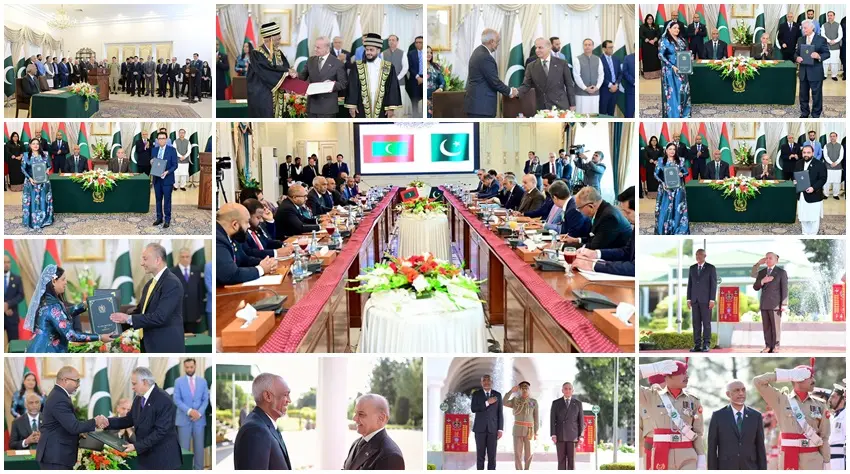 پاکستان اور مالدیپ کا دوطرفہ تجارت دو سال میں 20 کروڑ ڈالر تک بڑھانے پر اتفاق