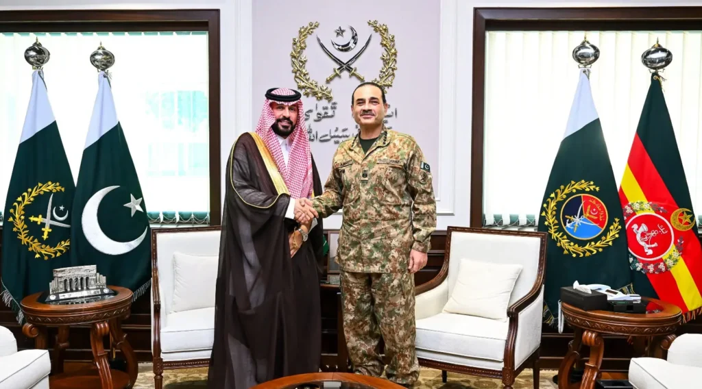 فیلڈ مارشل ، سعودی سفیر کی علاقائی سلامتی کی صورتحال پر گفتگو
